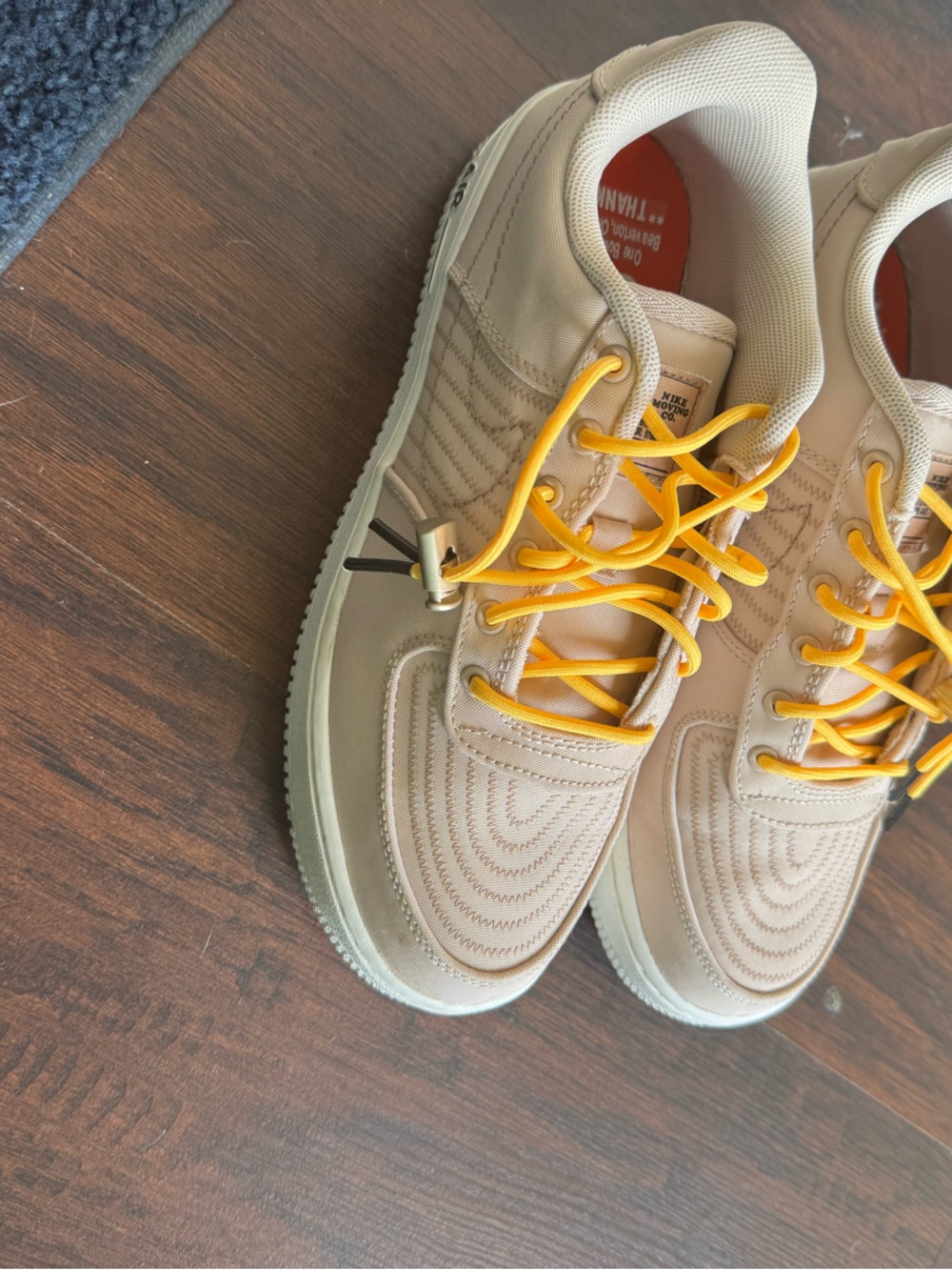 Air Force 1. Nude. Like new. 7Y/ Women 8.5